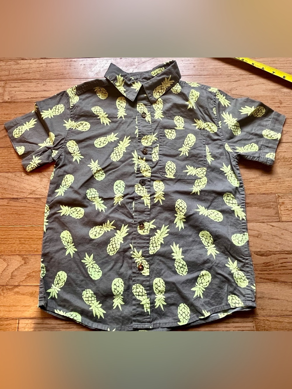 Boy’s Pineapple Hawaiian Shirt szS